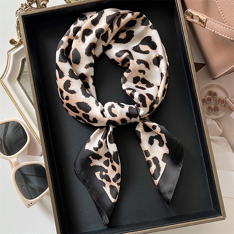 70cm Square Luxury Leopard Pri - Scarf Silk Square review and price