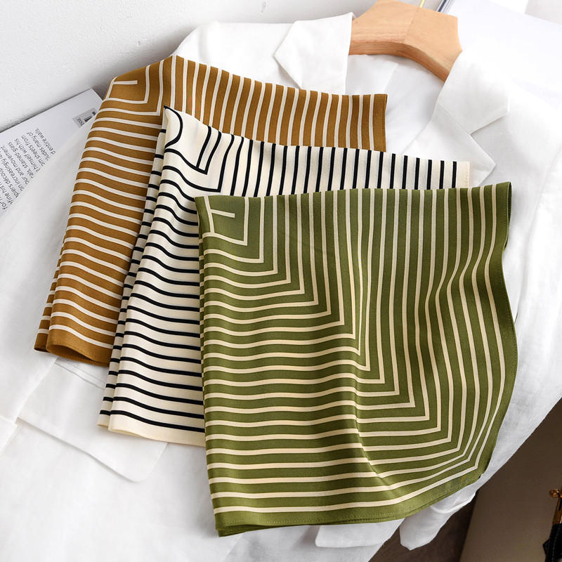 Stripe Print 100% Silk Neck He - Silk Tie Striped review and price