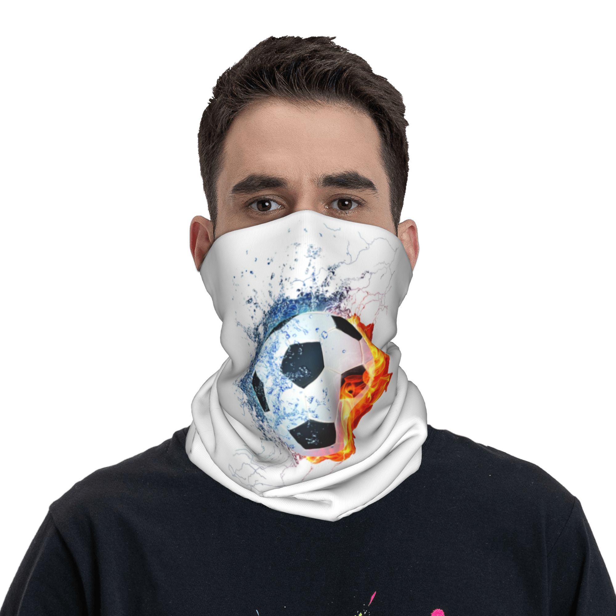 Custom Fire Football Pattern W - Neck Warmer Tube review and price