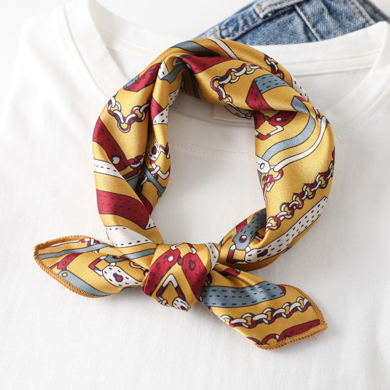 Women scarf  50*50cm Square Sk - Silk Neck Scarf review and price