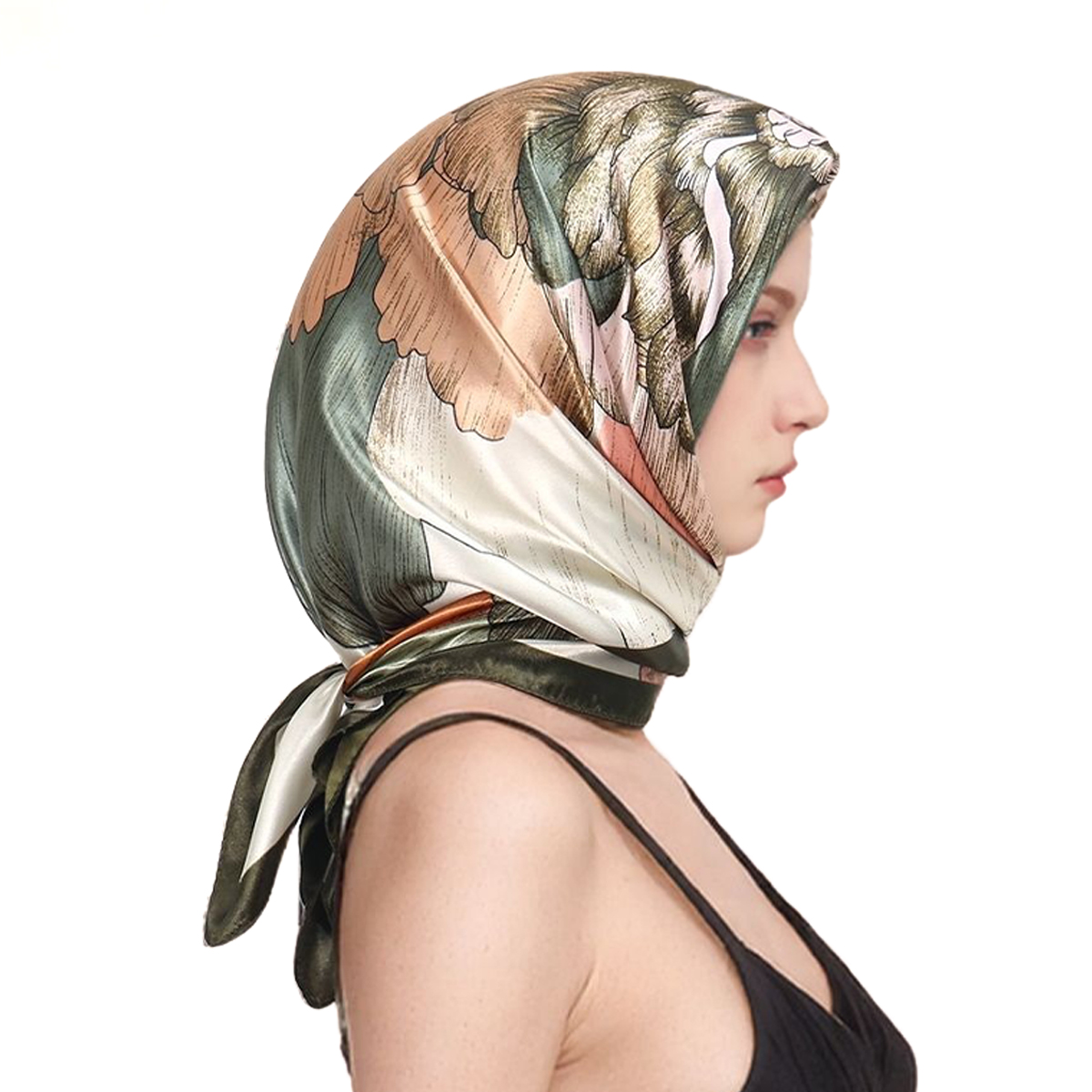 90*90cm Satin Silk Square Scar - Silk Neck Scarf review and price
