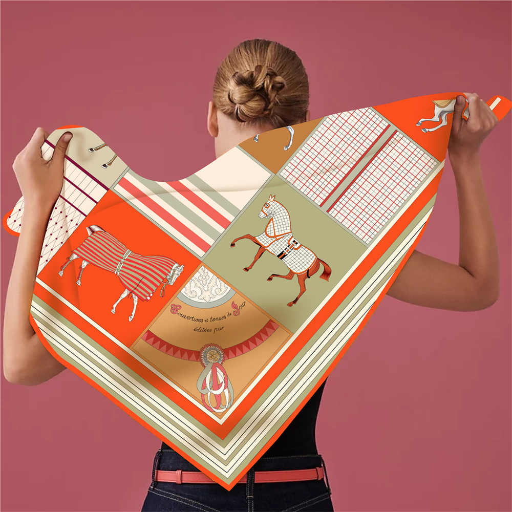 New Design Fashion Printed Sil - Silk Neck Scarf review and price