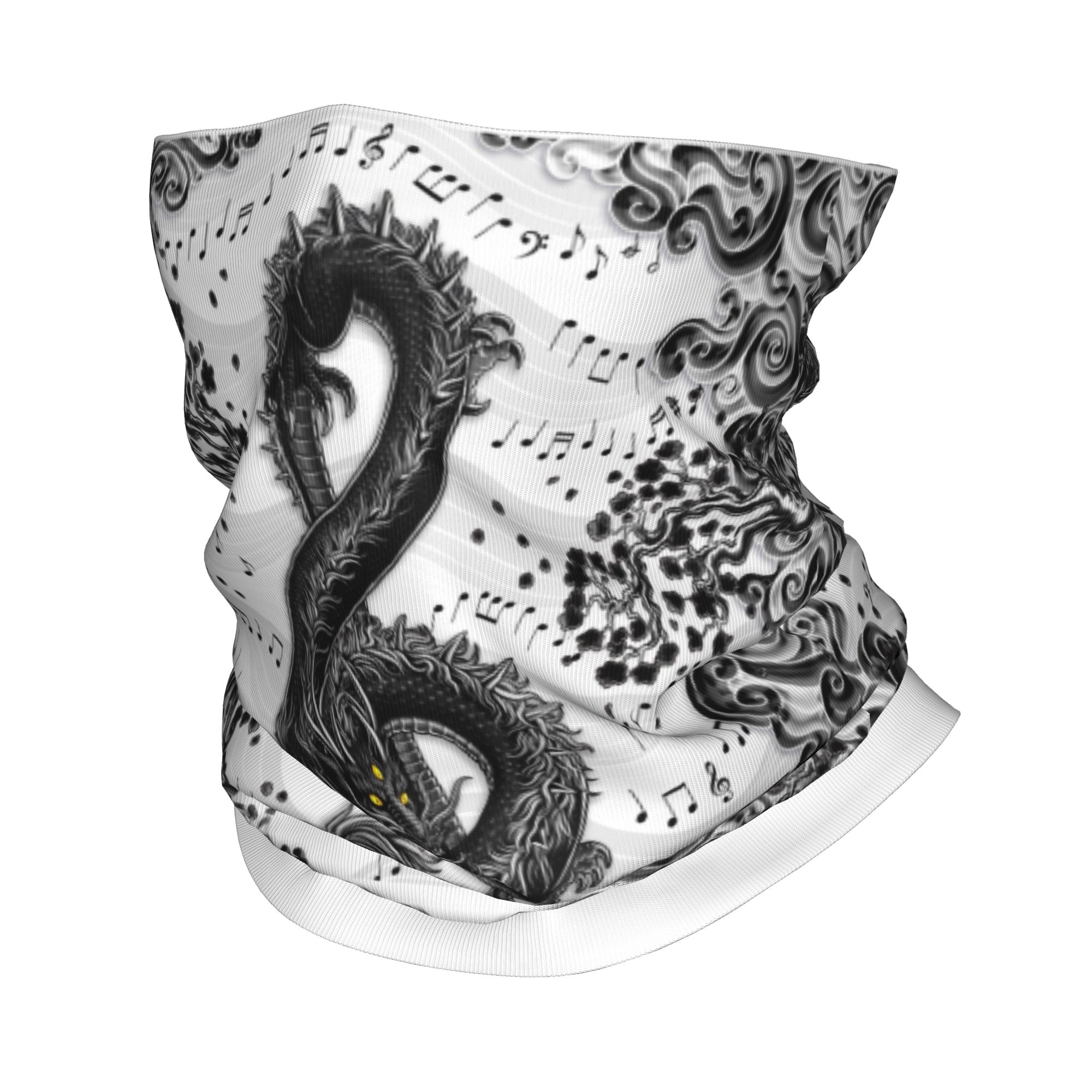 Custom Treble Clef Music Drago - Neck Warmer Tube review and price
