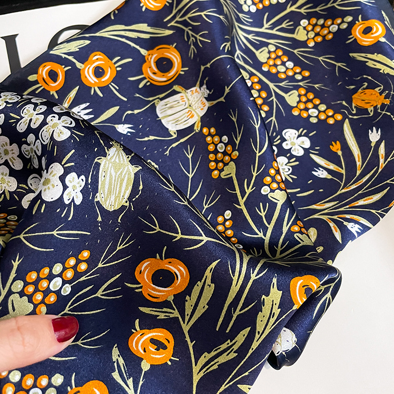 2026 Fashion 100% Real Silk Sq - Silk Neck Scarf review and price