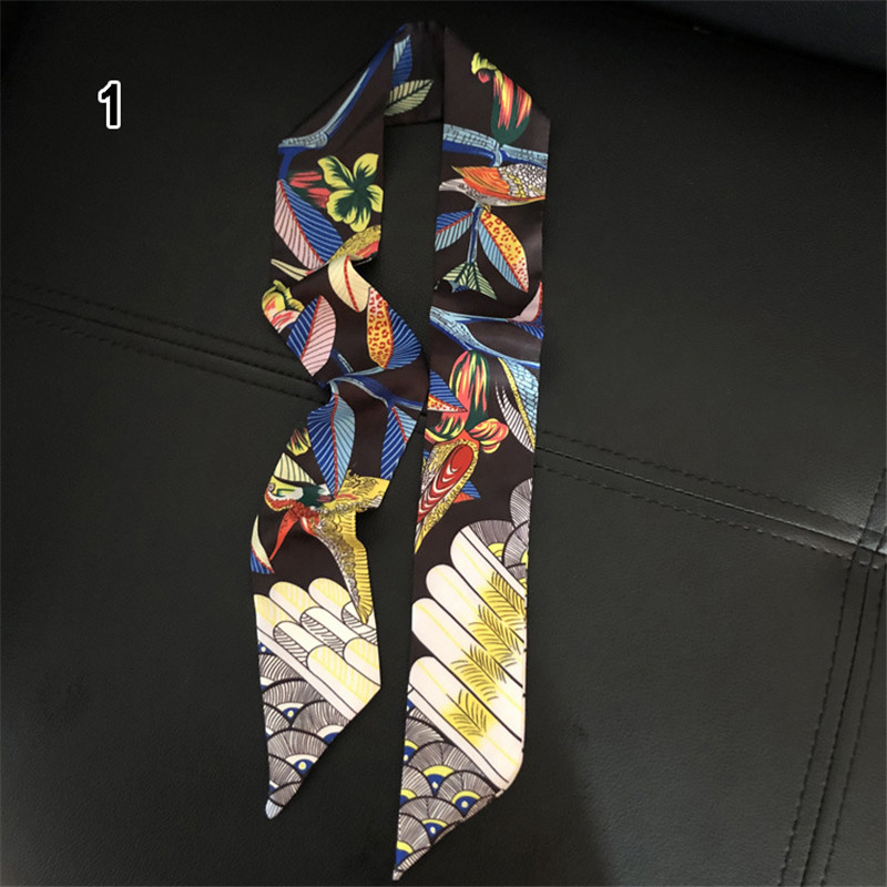 Luxury Brand Hummingbird Print - Silk Neck Scarf review and price